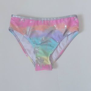 Betsey Johnson Girls Bikini Bottom Size 14
